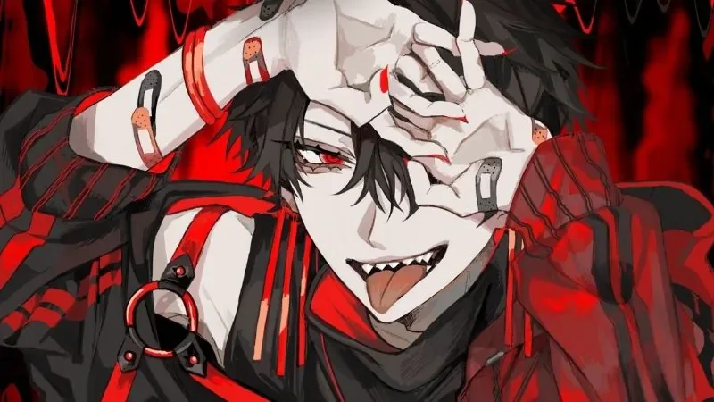 Ảnh anime nam ngầu với ánh mắt sắc bén và thần thái cuốn hút - hình 4