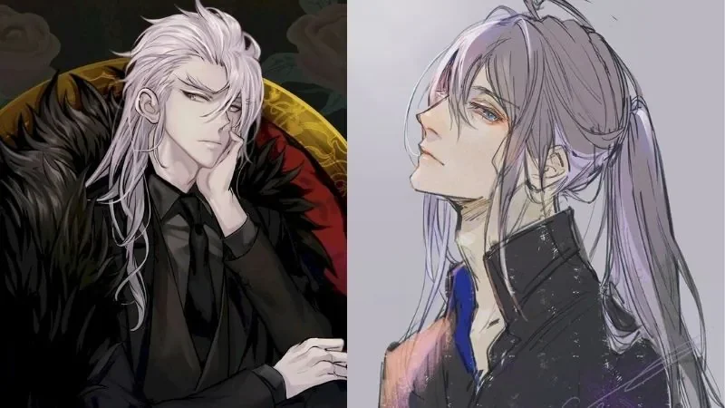 Tải ảnh anime nam ngầu với mái tóc dài tung bay đầy nghệ thu - hình 3