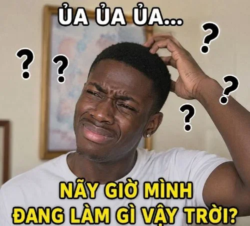 Meme anh da đen gãi đầu – Khoảnh khắc ngại ngùng siêu hài
