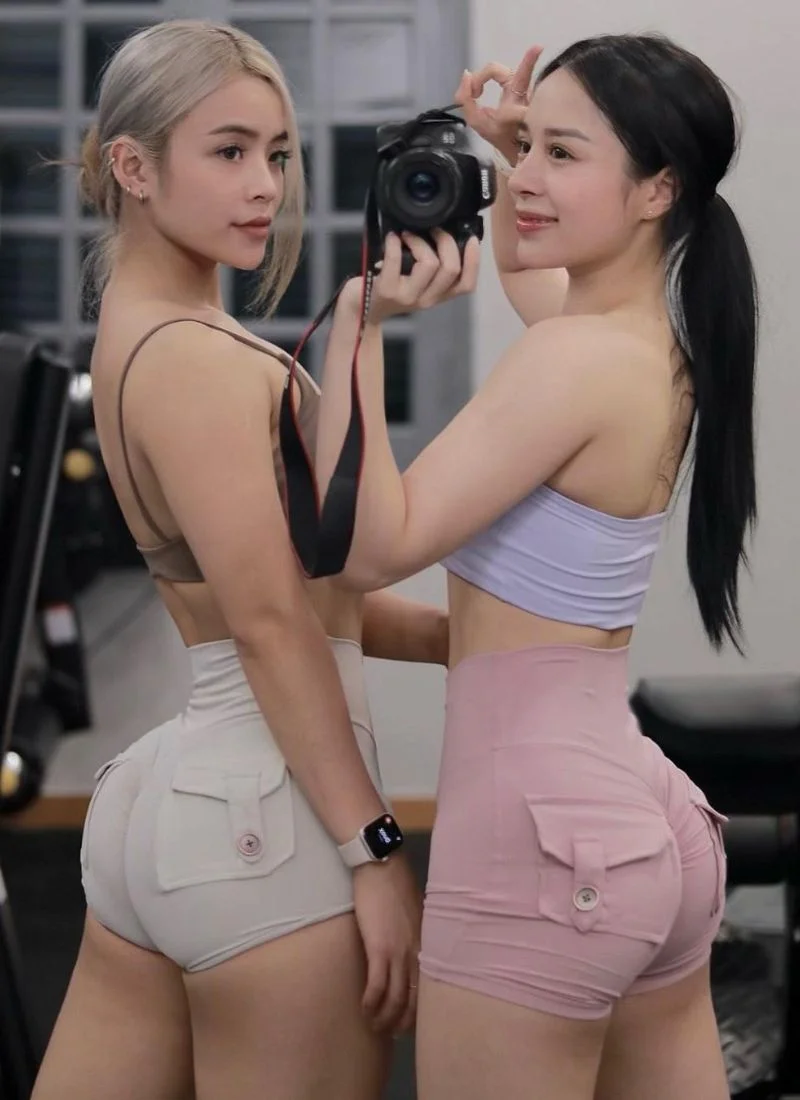 hình ảnh gái mông to tập gym (9)