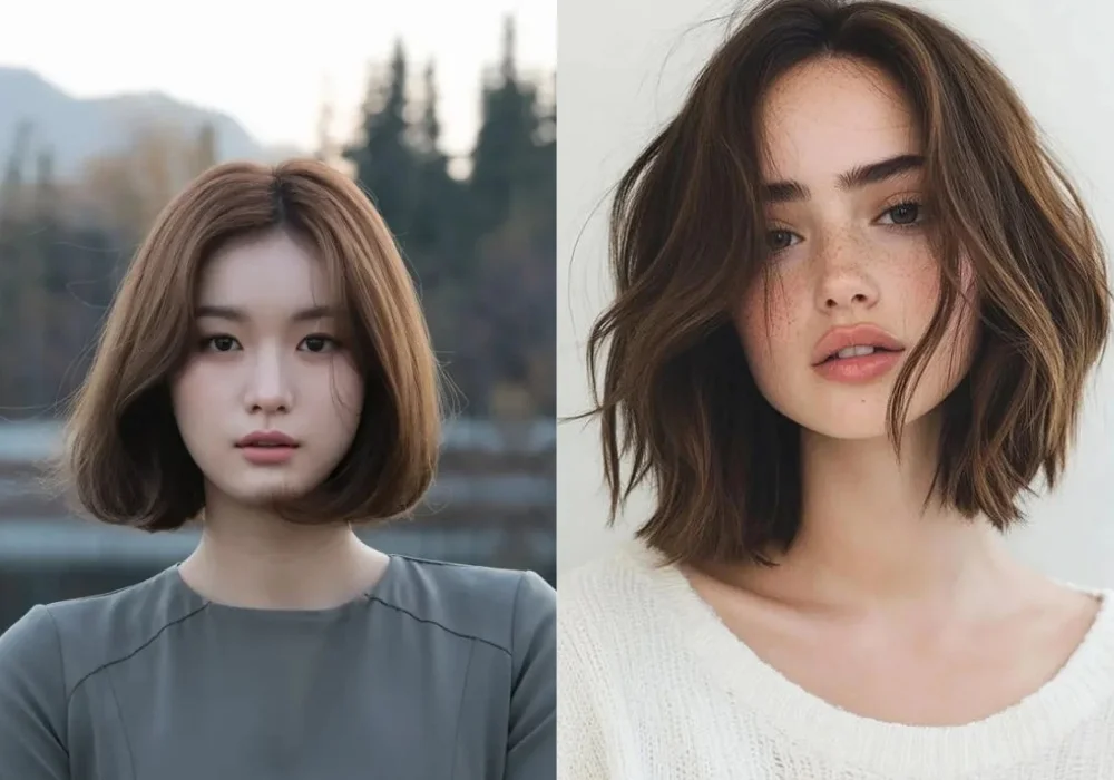 Mẫu tóc ngắn cho gương mặt to