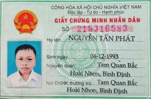 Ảnh thẻ căn cước công dân Việt Nam