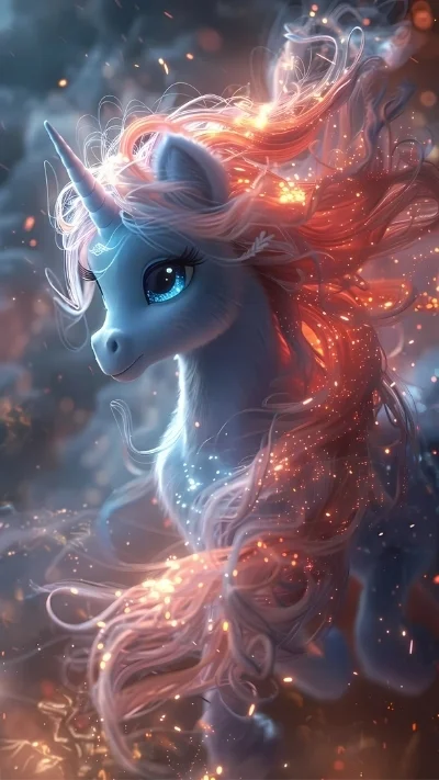 Hình pony dễ thương lung linh cho điện thoại