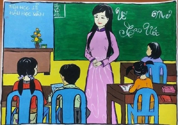 Bật mí cách vẽ và chủ đề tranh 20-11 đơn giản, đẹp và ý nghĩa