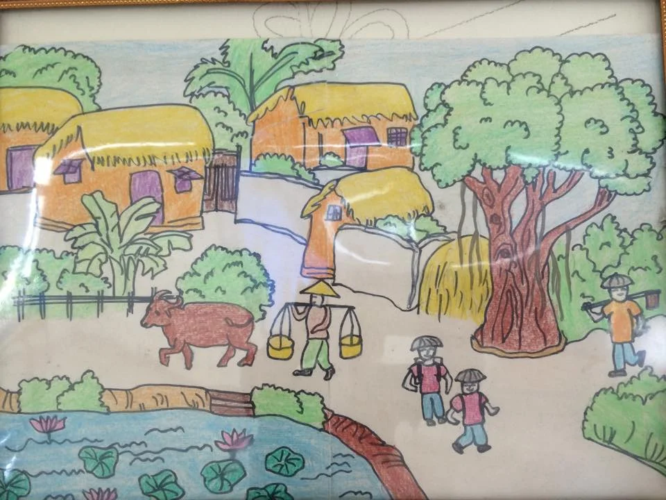 Vẽ tranh đề tài tự do