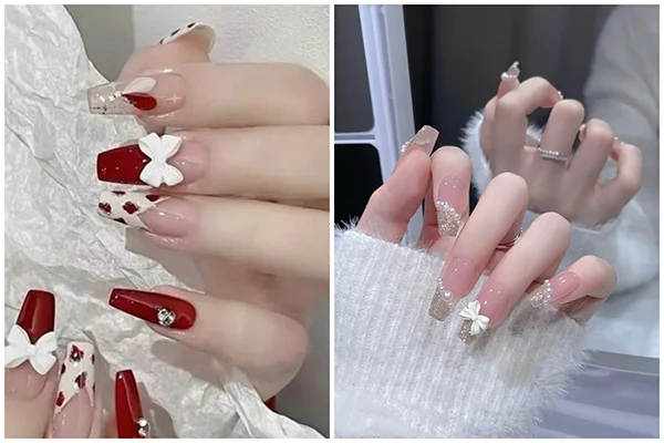 15+ Mẫu Nail Đính Nơ Đẹp, Dễ Thương Cho Mọi Cô Gái