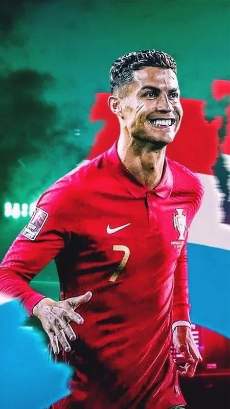 Ảnh nền Ronaldo trong áo Bồ Đồ Nha siêu hot - hình 3
