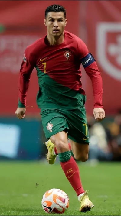 hình nền ronaldo ngầu trên sân cỏ