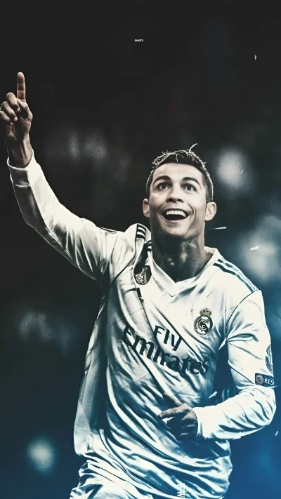 hình ảnh ronaldo ở real madrid