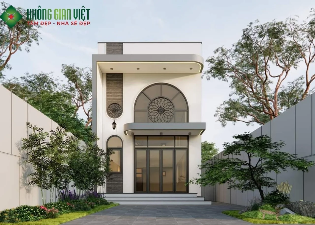 MẪU NHÀ PHỐ GÁC LỬNG HIỆN ĐẠI NĂM 2024 & 2025