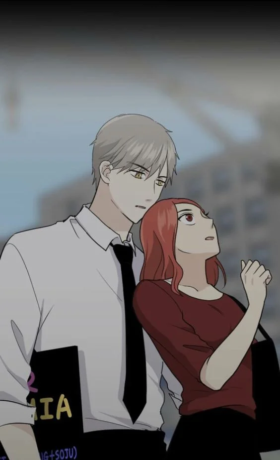 Cặp đôi chính trong webtoon Người đẹp Gangnam