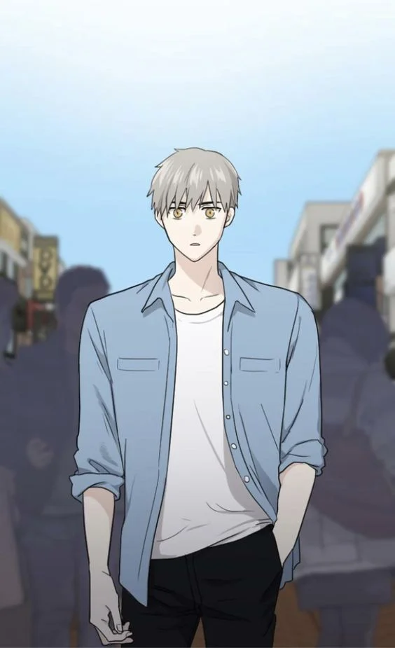 Nhân vật nam trong webtoon Người đẹp Gangnam