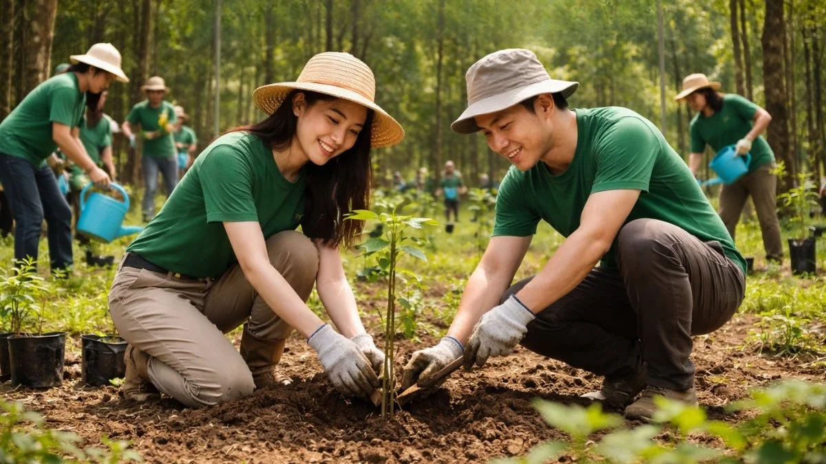 Hình ảnh trồng cây gây rừng - 7