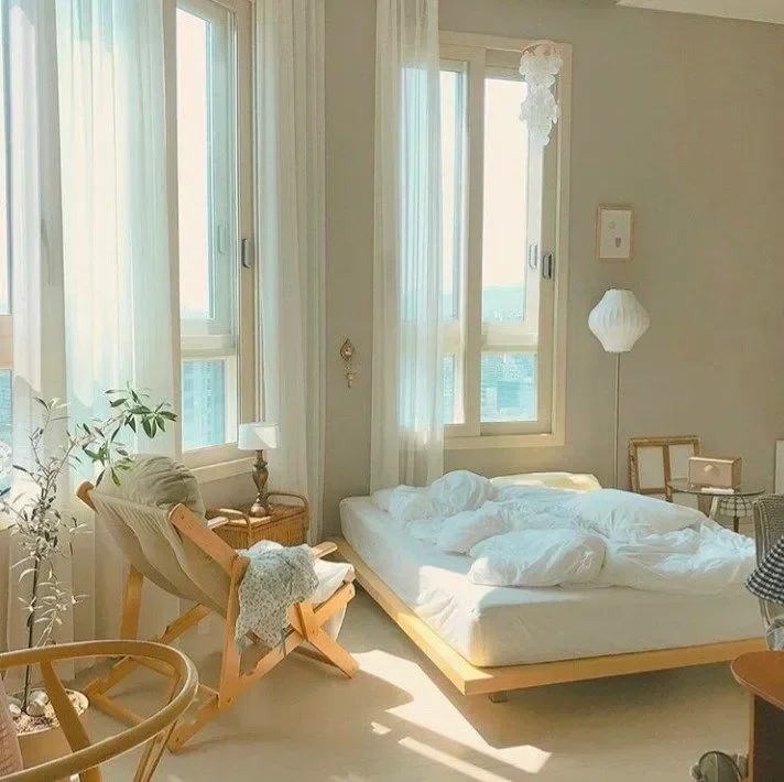 19+ ý tưởng decor phòng ngủ Hàn Quốc nhỏ gọn cực chill