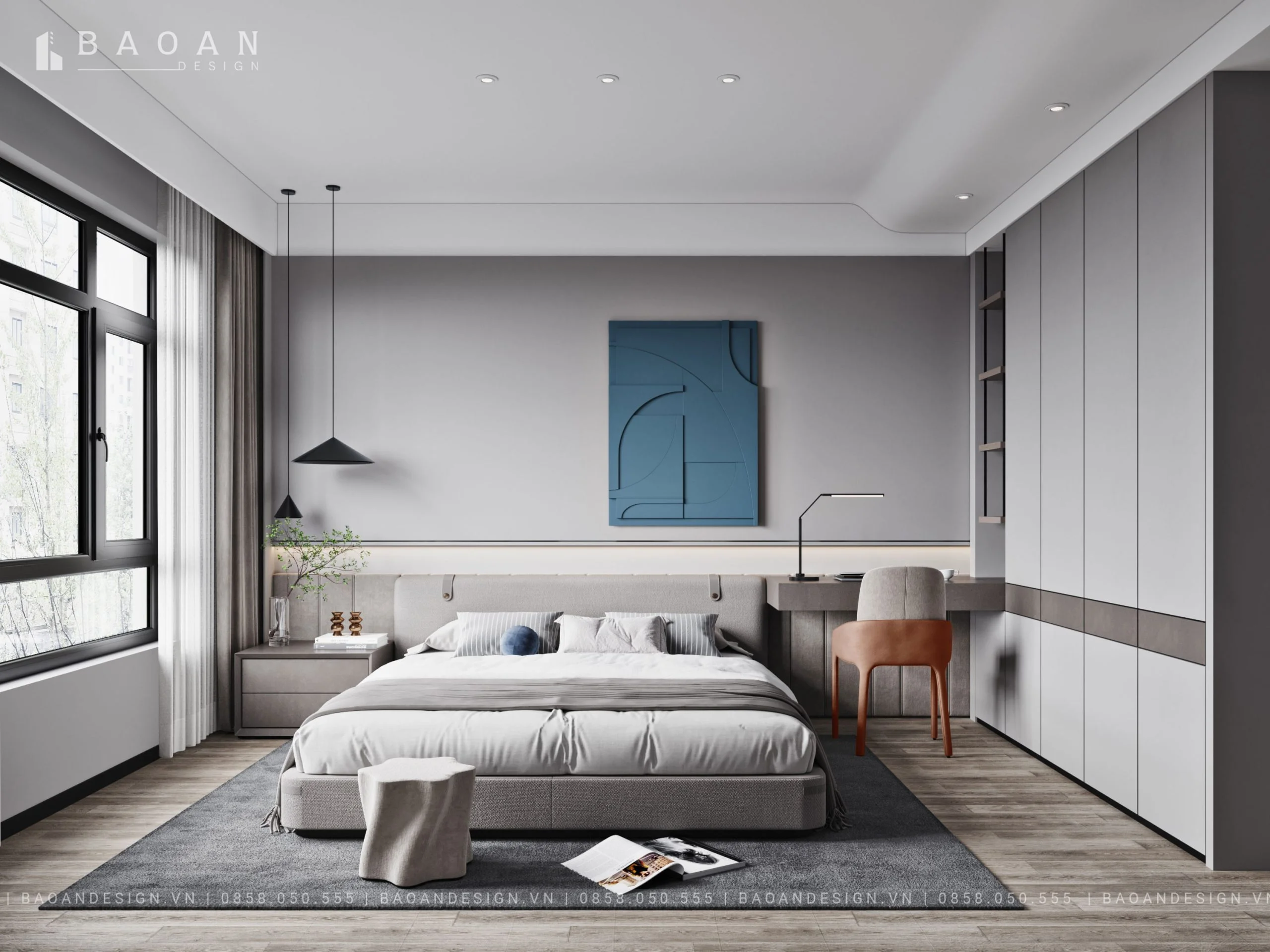 Phòng ngủ nhỏ đẹp như mơ nhờ những món đồ decor thông minh