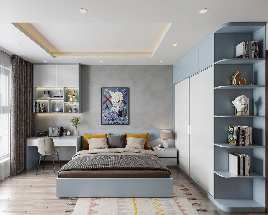 Ý tưởng decor phòng ngủ cực ấn tượng, tiết kiệm chi phí nhất » Phong Thịnh Door®