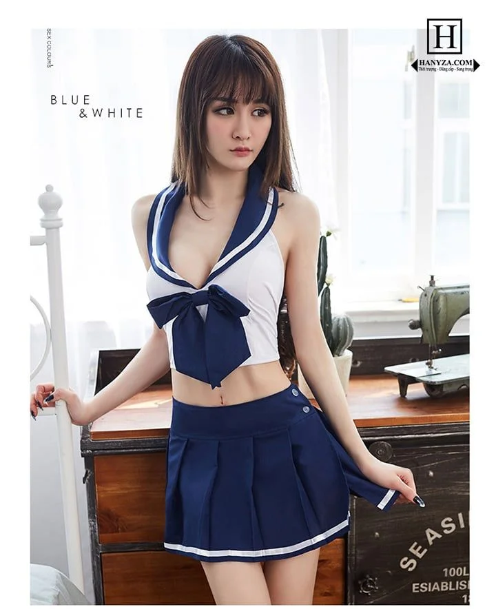 Bộ váy cosplay sinh viên sexy - Hanyza Store (2)