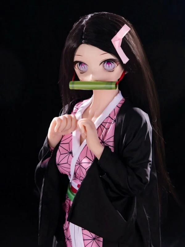 Nezuko Kamado – Demon Slayer Sex Doll With PVC Head - VSDoll