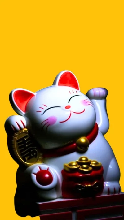 Hình nền mèo Thần Tài (2)