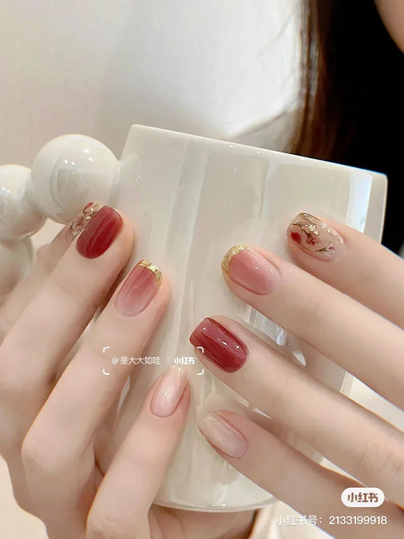 99+ Mẫu nail đơn giản nhẹ nhàng, tôn da cho nàng 2026 (2)