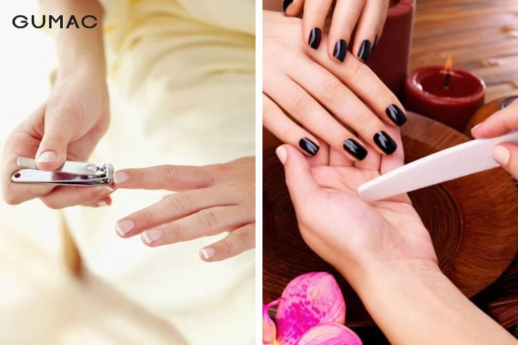 Cắt tỉa và giũa móng