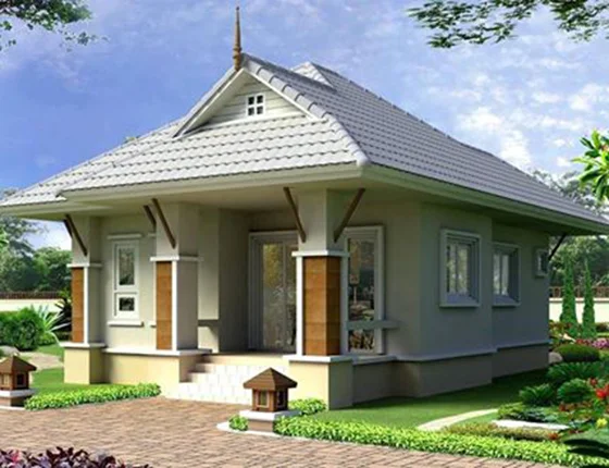Mau thiet ke nha cap 4 dep 10