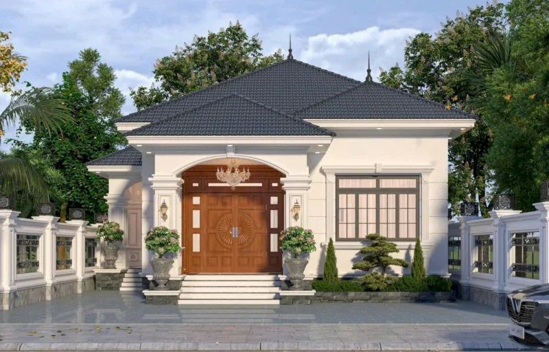 50+ mẫu nhà cấp 4 4 phòng ngủ 120m2 đẹp