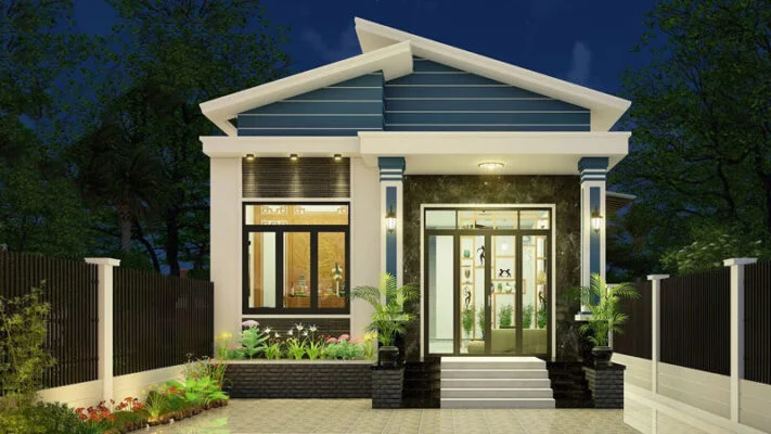 Vì sao nhà cấp 4 mái lệch 3 phòng ngủ được ưa chuộng
