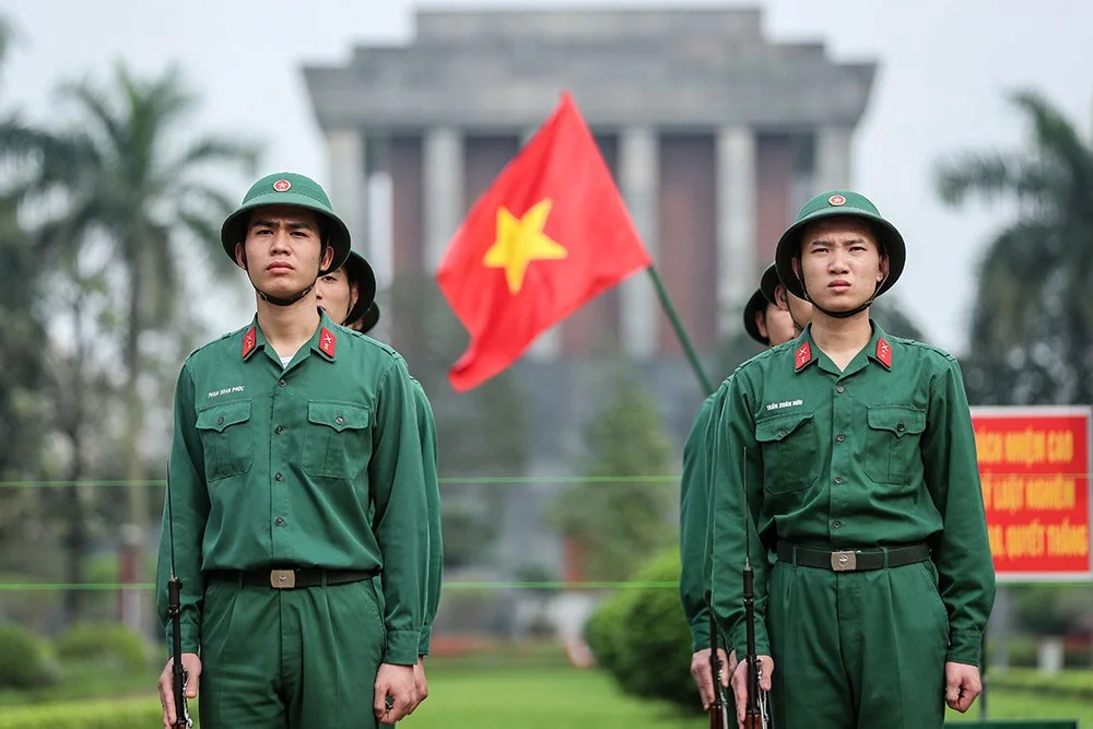 hình ảnh chú bộ đội