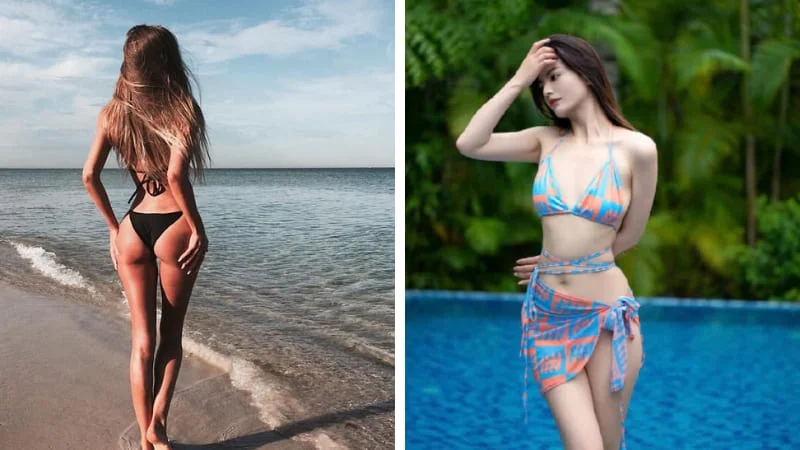 Tổng hợp 12 cách tạo dáng mặc bikini đi biển đẹp nhất